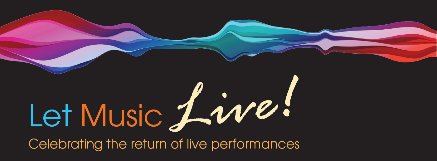 Let music live banner